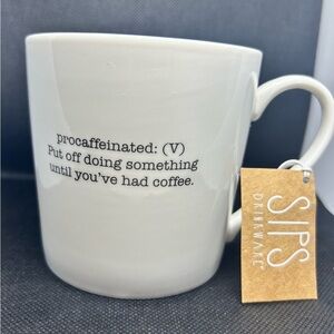 Procaffeinated Coffee Mig Cup Gift NIB!​​​​